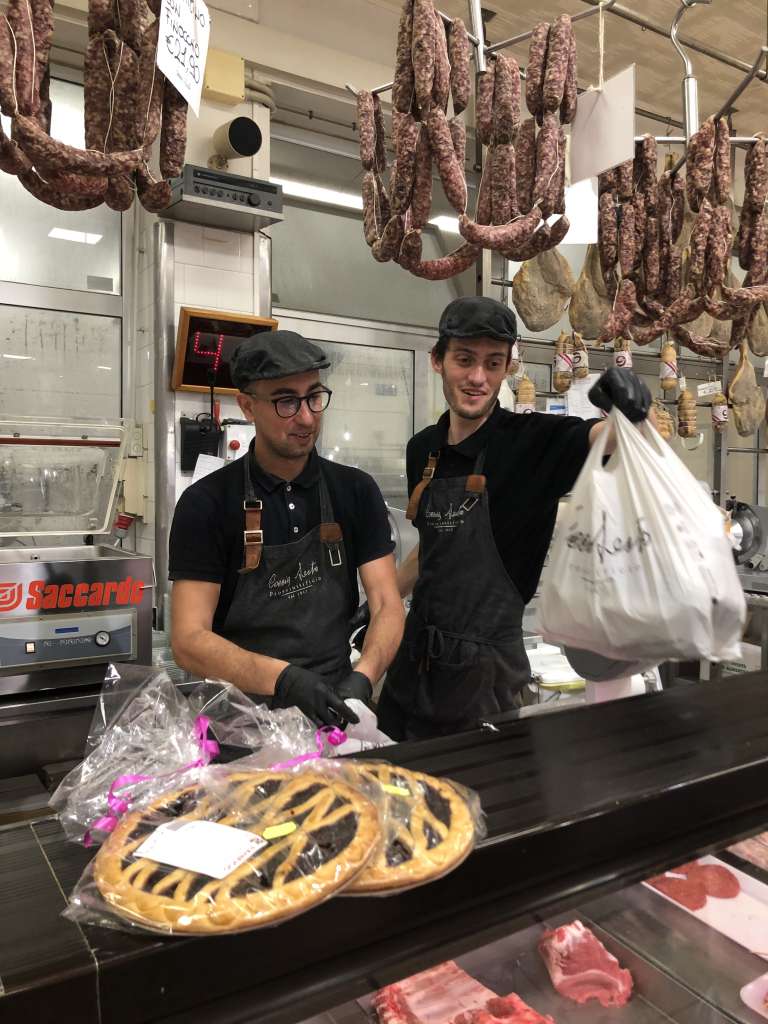 Shopping for dinner