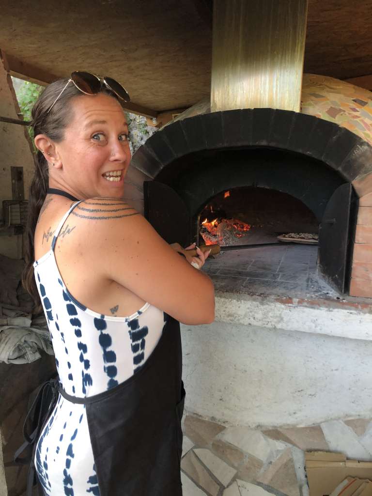 Pizza making